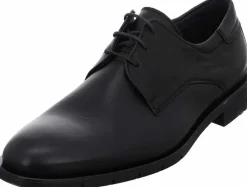 Business Schuhe schwarz Schnürschuh TAMBO, Schwarz