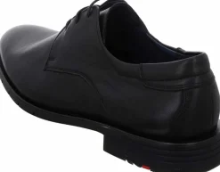 Business Schuhe schwarz Schnürschuh TAMBO, Schwarz