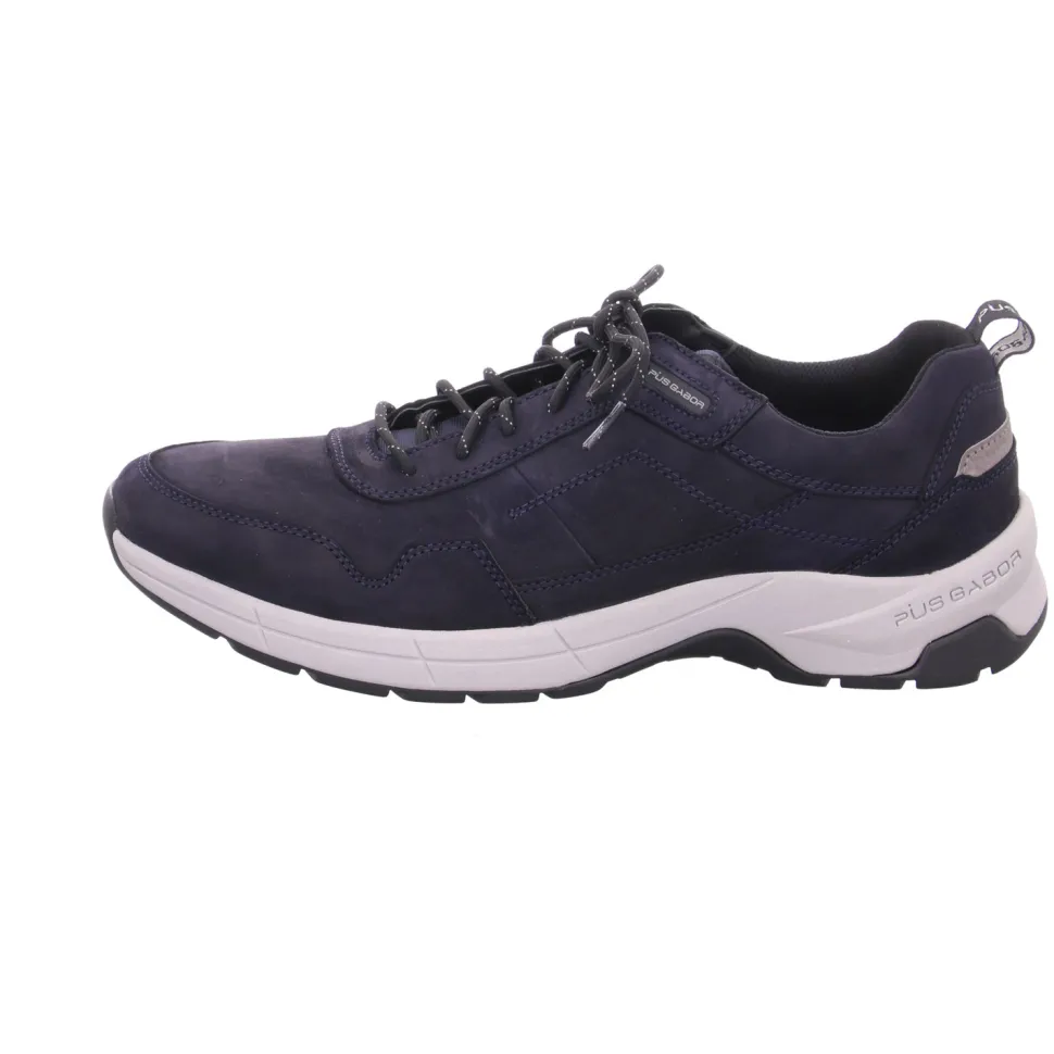 Freizeit Schnürer blau