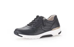 Freizeit Schnürer blau rollingsoft by Gabor Sneaker low 46.978.