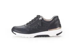 Freizeit Schnürer blau rollingsoft by Gabor Sneaker low 46.978.