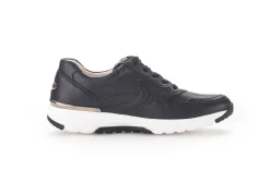 Freizeit Schnürer blau rollingsoft by Gabor Sneaker low 46.978.