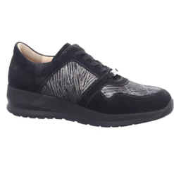 Freizeit Schnürer schwarz