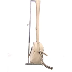 Handtaschen beige vorne /kariert/gemustert