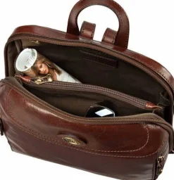 Handtaschen braun 04421101 Rucksack cognac