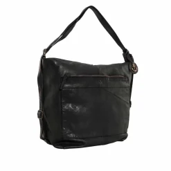 Handtaschen grau Cayenne dark ash Leder