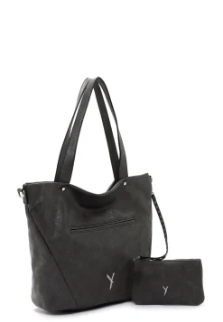 Handtaschen grau LALEY shopper