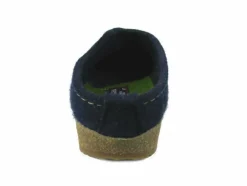 Hausschuhe blau HAFLINGER Grizzly Filzclog Kanon kapitän