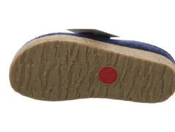 Hausschuhe blau HAFLINGER Grizzly Filzclog Kanon kapitän