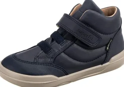 Jungen Halbschuhe blau Stiefelette Leder SUPERFREE