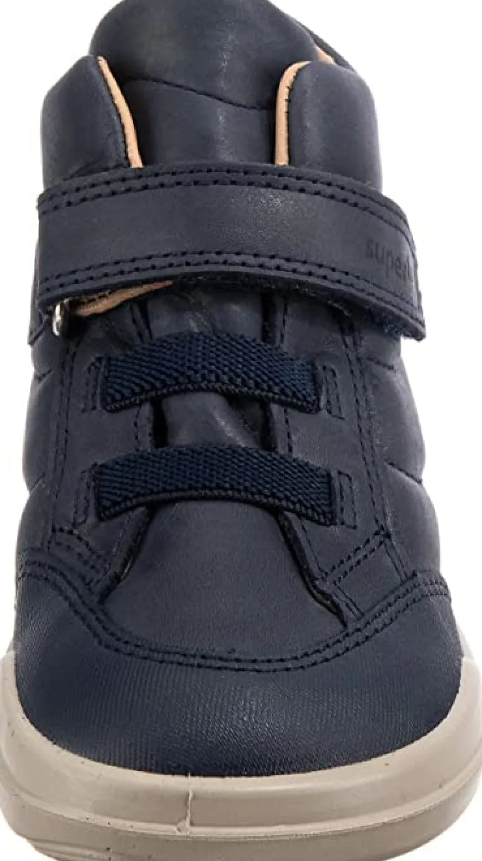 Jungen Halbschuhe blau Stiefelette Leder SUPERFREE