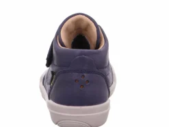 Jungen Halbschuhe blau Stiefelette Leder SUPERFREE
