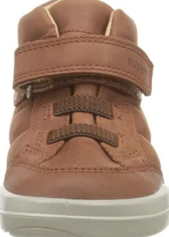 Jungen Halbschuhe braun Stiefelette Leder SUPERFREE