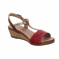 Keilsandalen rot