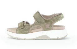 Klassische Sandalen beige
