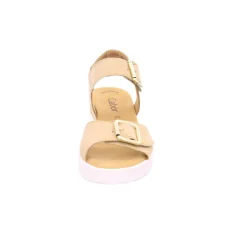 Klassische Sandalen beige