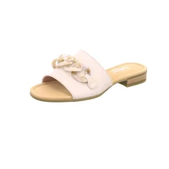 Klassische Sandalen beige