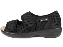 Klassische Sandalen blau