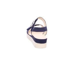 Klassische Sandalen blau