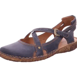 Klassische Sandalen blau