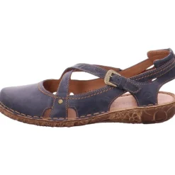 Klassische Sandalen blau