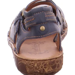 Klassische Sandalen blau