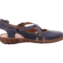 Klassische Sandalen blau