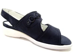 Klassische Sandalen blau