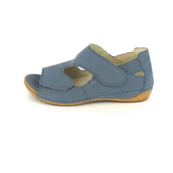 Klassische Sandalen blau