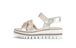 Klassische Sandalen gold Fashion 44