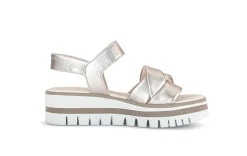 Klassische Sandalen gold Fashion 44