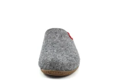 Klassische Sandalen grau