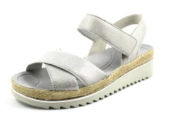 Klassische Sandalen grau