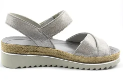 Klassische Sandalen grau