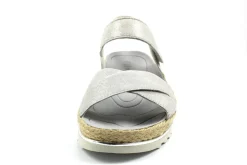 Klassische Sandalen grau