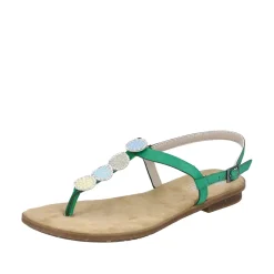 Klassische Sandalen grün