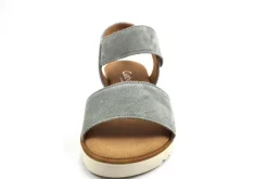 Klassische Sandalen grün