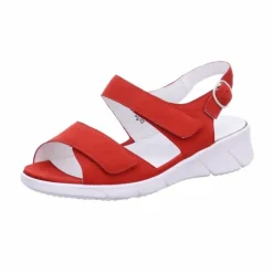 Klassische Sandalen rot