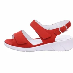 Klassische Sandalen rot