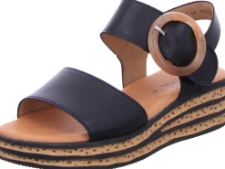 Klassische Sandalen schwarz Fashion 24