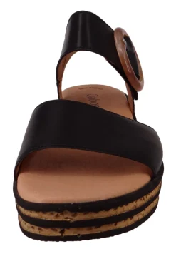Klassische Sandalen schwarz Fashion 24