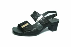 Klassische Sandalen schwarz
