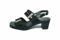 Klassische Sandalen schwarz