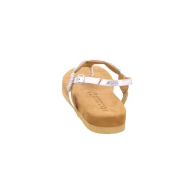 Klassische Sandalen silber