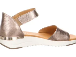 Klassische Sandalen taupe Da.-Sandalette