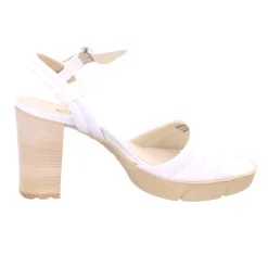 Klassische Sandalen weiss