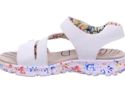 Klassische Sandalen weiss