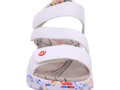 Klassische Sandalen weiss