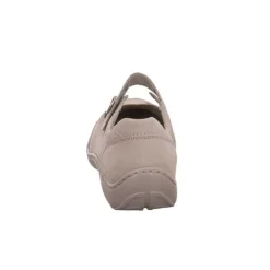 Klassische Slipper grau HENNI-Spangenschuh