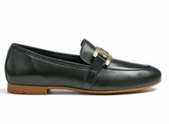 Klassische Slipper schwarz